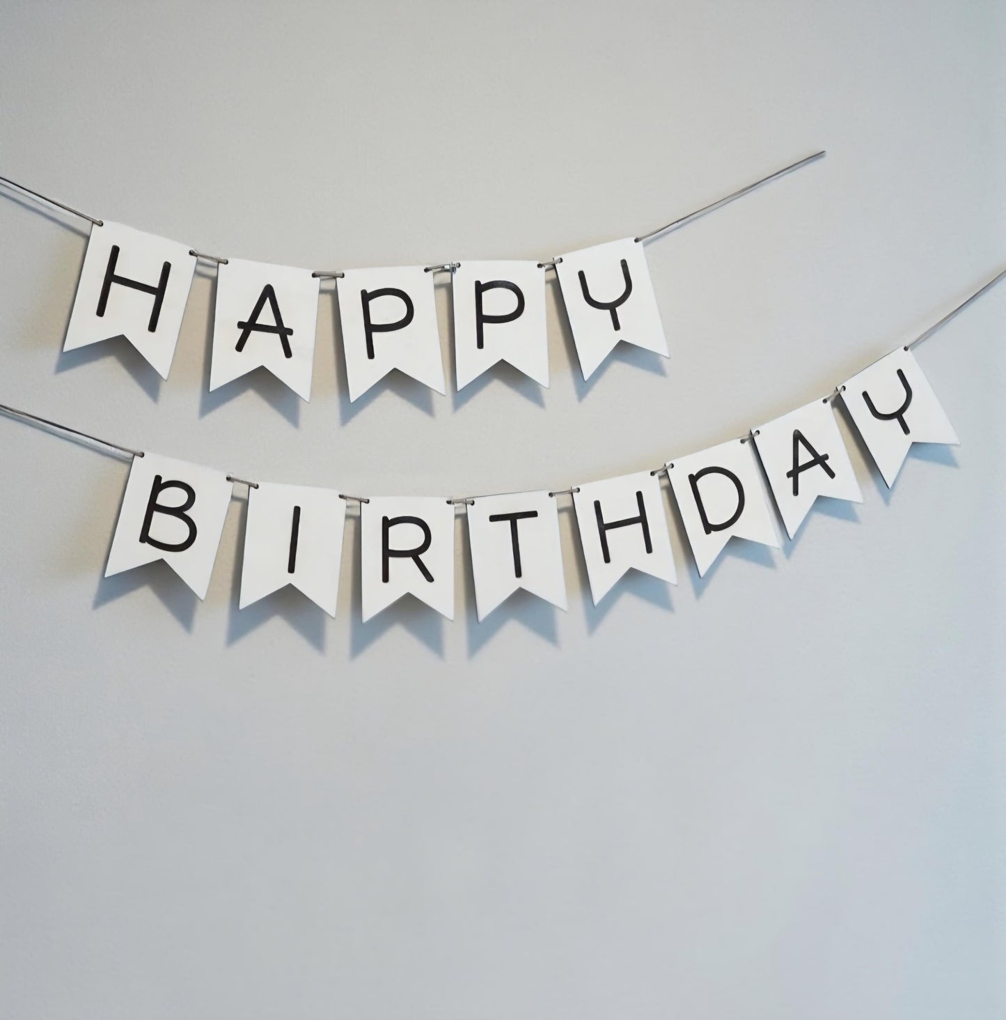 Happy Birthday Girlande, für den Geburtstag, Wand Dekoration