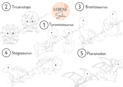 Frühstücksbrett mit süßem T- Rex, Vesper- und Schneidebrett