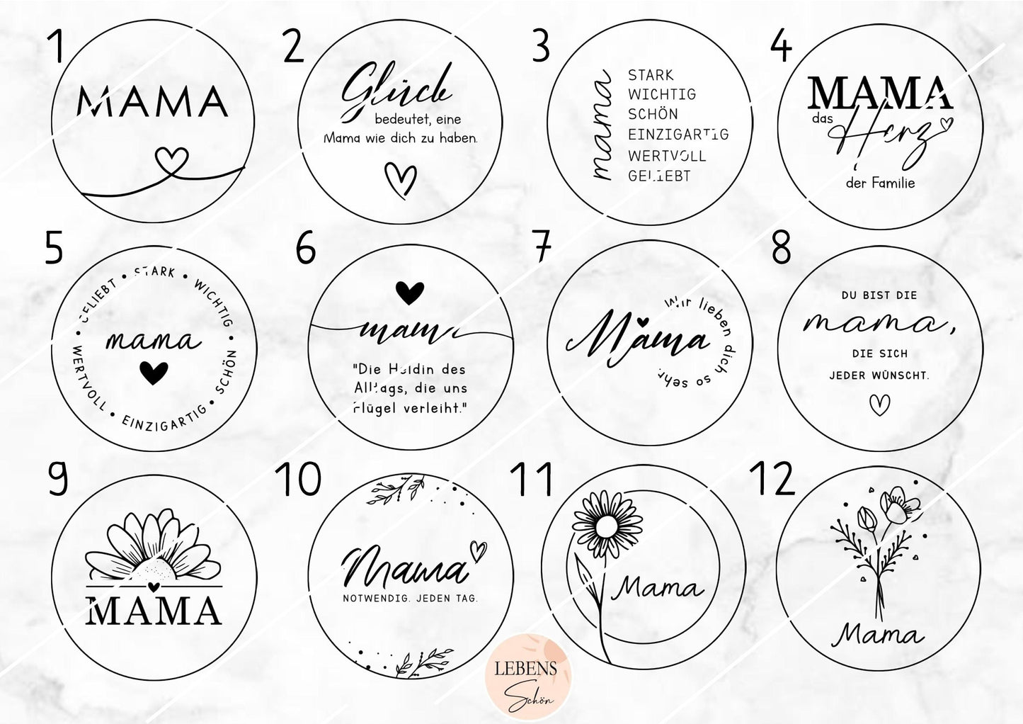 Vorratsglas für die Mama, Geschenk zum Muttertag