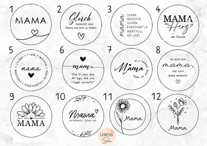 Vorratsglas für die Mama, Geschenk zum Muttertag