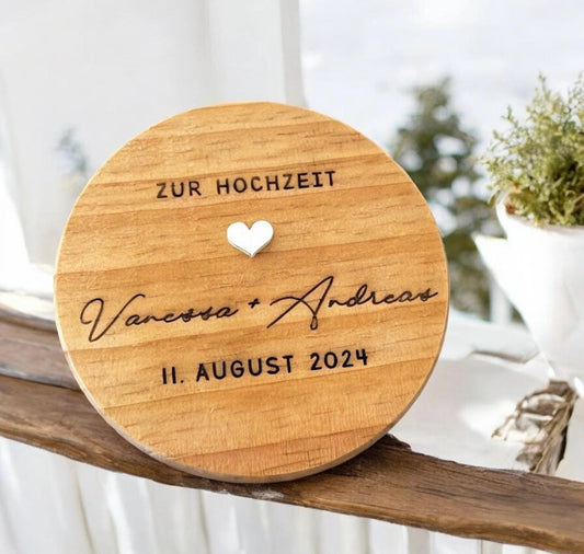 Vorratsglas für die Hochzeit, als Keksdose oder Geldgeschenk