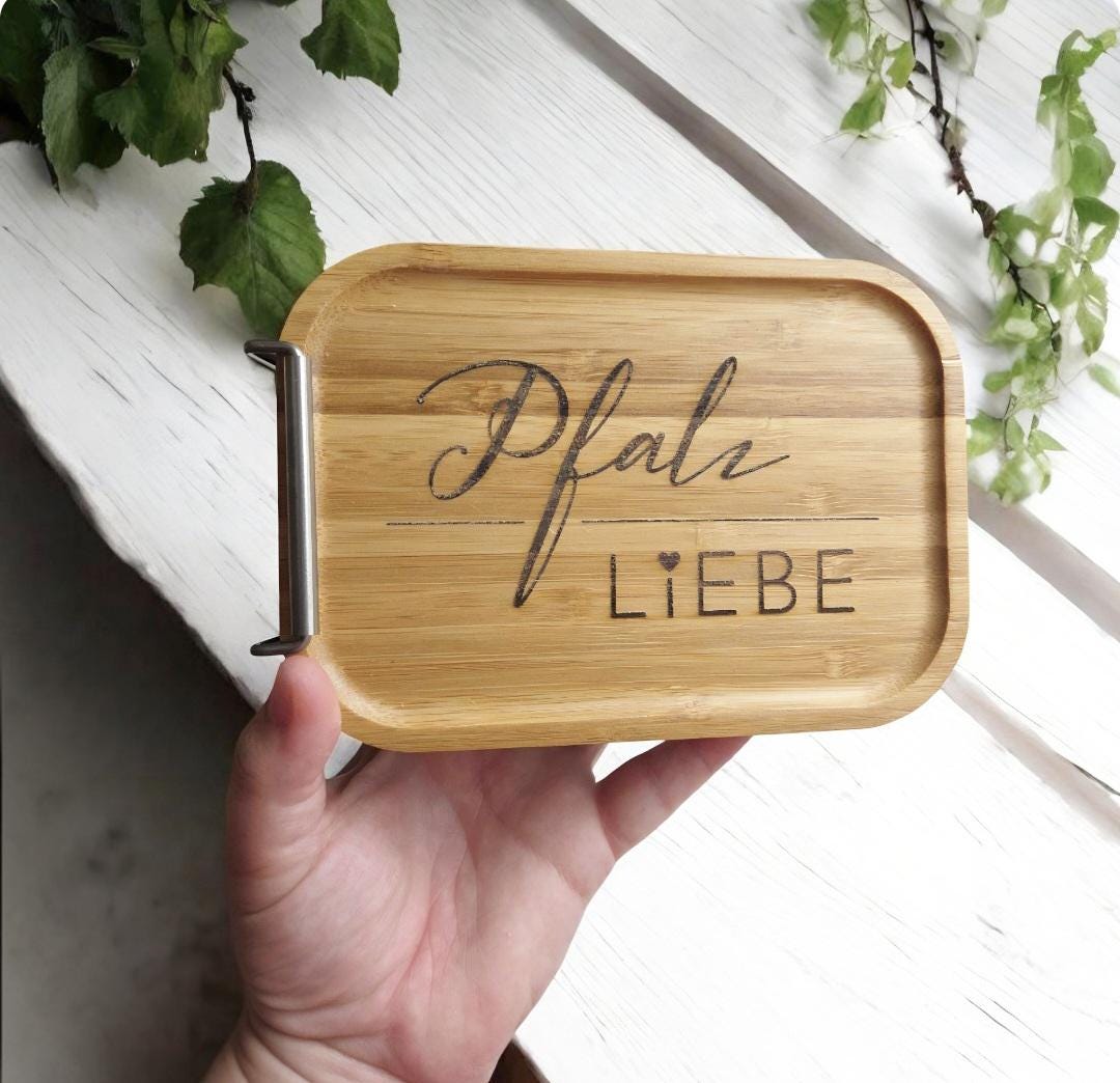 Pfälzer Dubbeglas Lunchbox, Brotdose für Picknick, Snacks, die Arbeit oder das Frühstück
