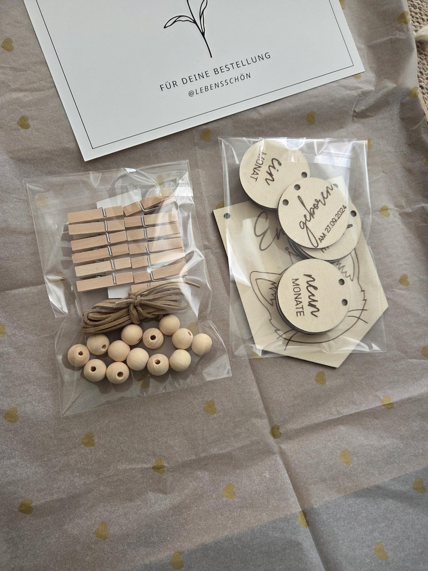 Girlande 13 - 24 Monate mit Tier Motiven, DIY Wanddekoration & Foto Banner für den 2. Geburtstag
