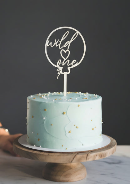 Cake Topper für den 1. - 5. Geburtstag, Tortenstecker wild one, two cute, wild & three, fantastic four, high five